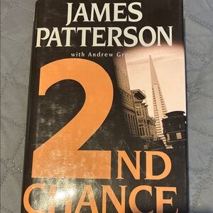 2nd Chance - Black and Orange Hardcover Book